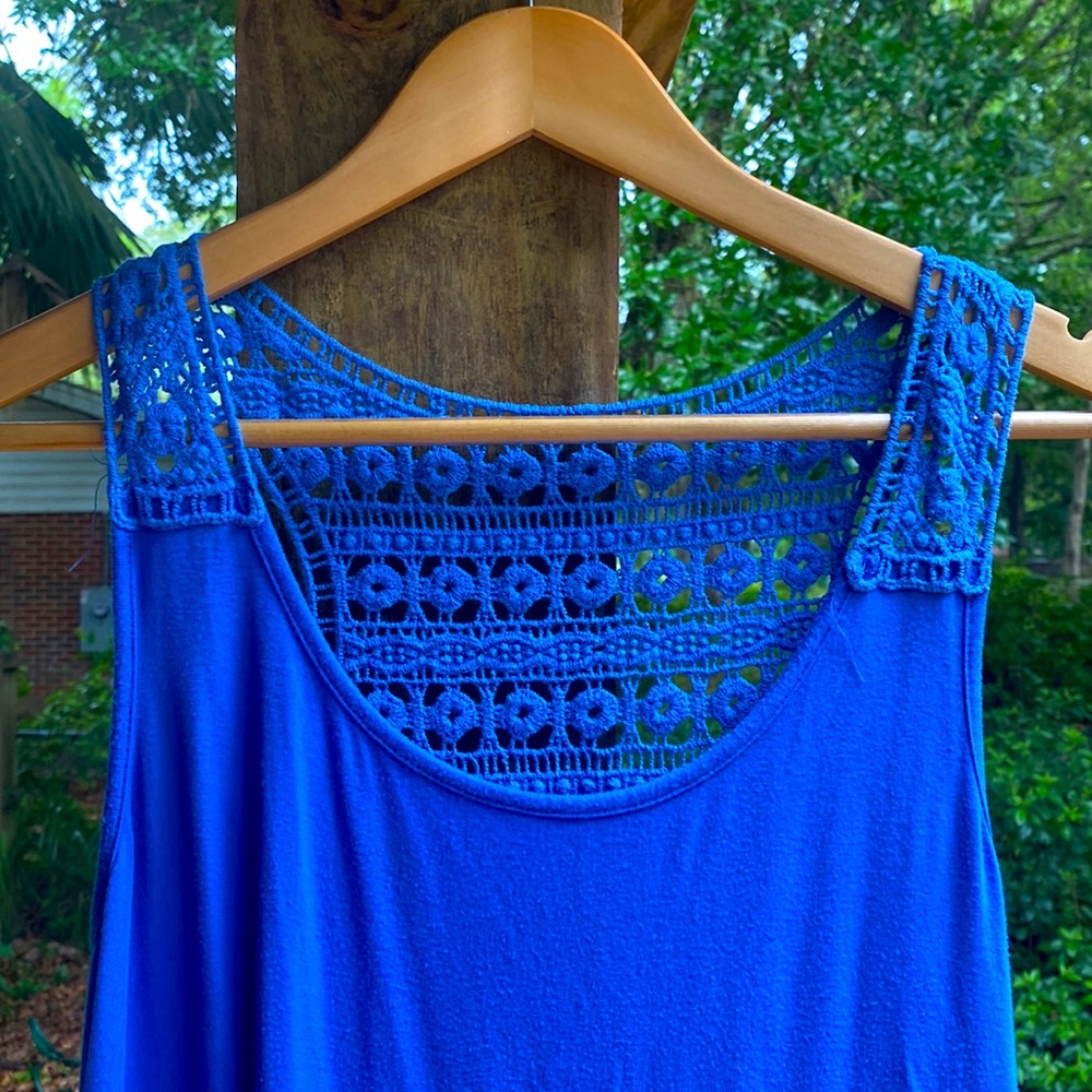 Blue Lace Shirt - Picture 2 of 4